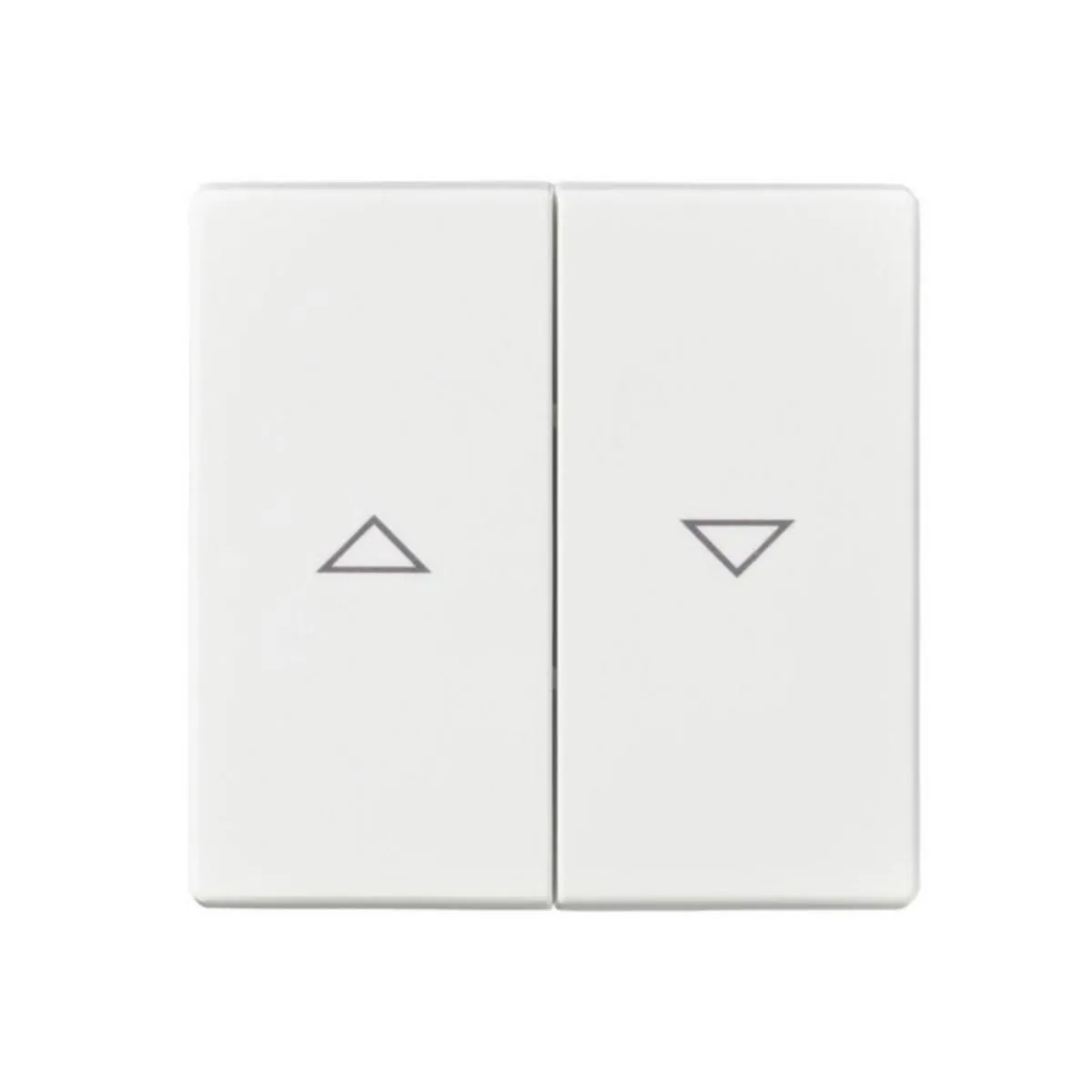 Vipu ABB Impressivo 2-osainen ylös/alas merkinnällä - VIPU IMPRESSIVO VIPU2/IP21 "YLÖS/ALAS" MVAL