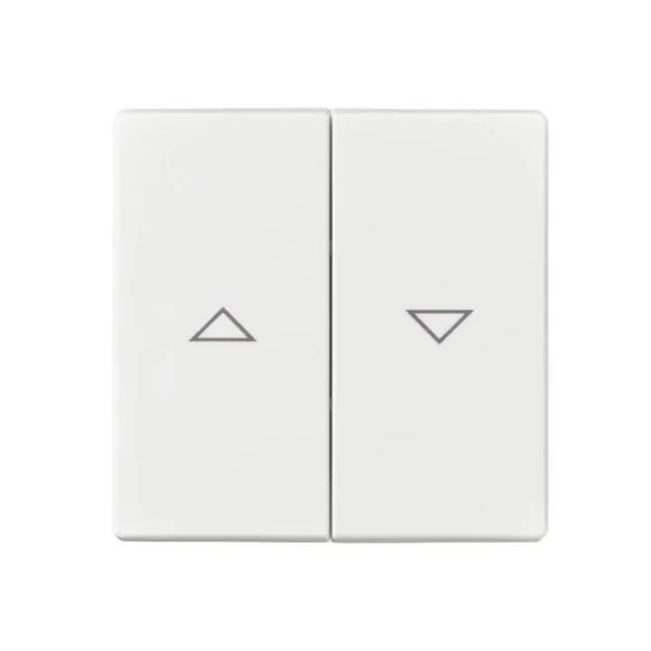 Vipu ABB Impressivo 2-osainen ylös/alas merkinnällä VIPU2/IP21 "YLÖS/ALAS" MVAL