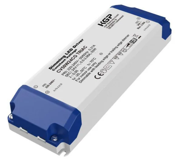 Elektroninen liitäntälaite Saas Black Box Strip Driver 50W 24V Dim