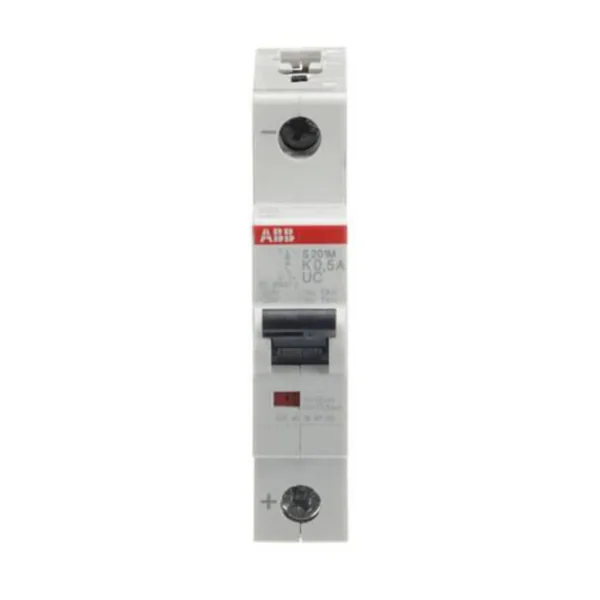 Johdonsuojakatkaisija ABB S200MUC 1-pole K-char. 0,5A
