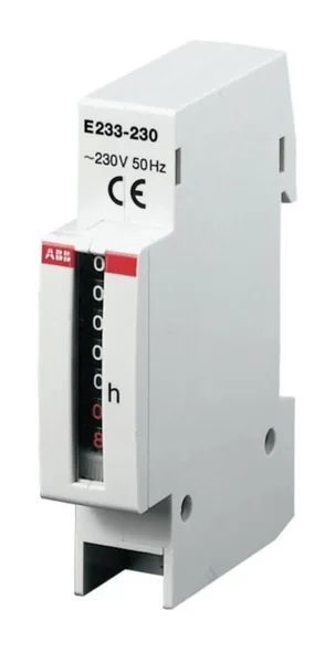 Käyttötuntilaskuri ABB E233 12-48VDC, 99.999H