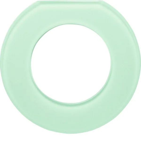 Peitelevy Hager Glas 1f end piece white glass