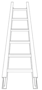 Tikashylly Systemal Presto NH 4-sarja - TIKASHYLLY SYSTEMAL PRESTO NH460 AL 600X106X6000
