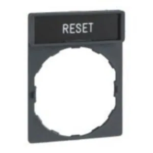 Kilvenpidin Schneider Electric Harmony - PAINIKE/MERKKIVA.KILPI HARMONY ZBY2322 KILPI "RESET"