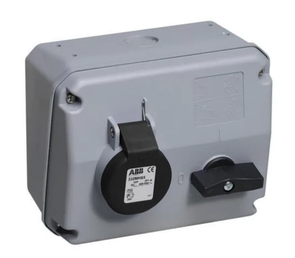 Voimapistorasia Amphenol Critical & Safe IP44 5H, 32A, 3P+N+E, KL