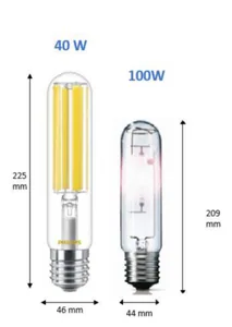 Ympärisäteilevä lamppu Philips TrueForce Road - YMPÄRISÄTEILEVÄ LAMPPU TFORCE ROAD 40W 740 E40 MV 7500LM