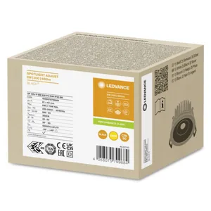 Alasvalo Ledvance Spot - ALASVALO LEDVANCE SP ADJ IP20 8W/930 DIM BK