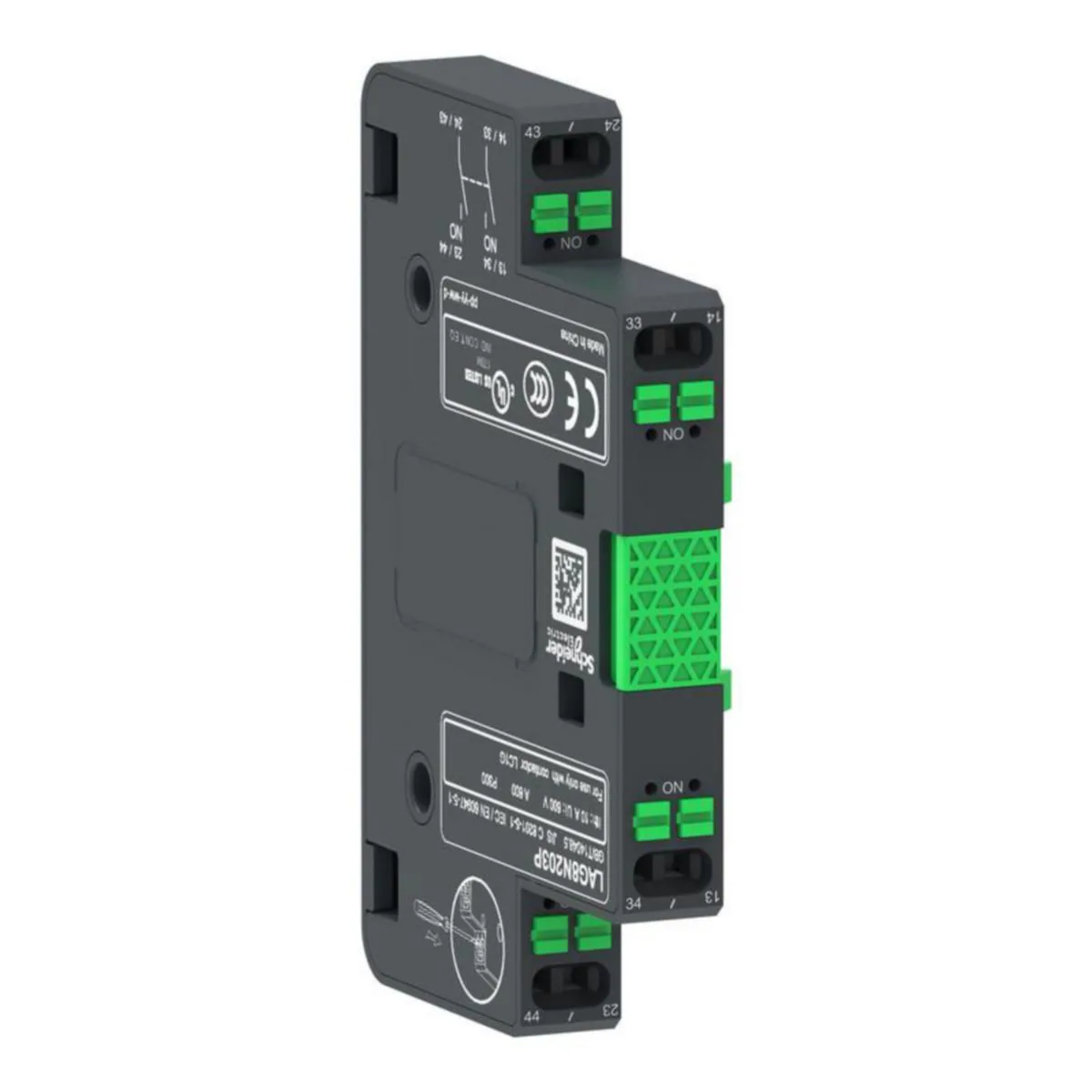 Apukosketin Schneider Electric Tesys G LAG8N203P 2NO
