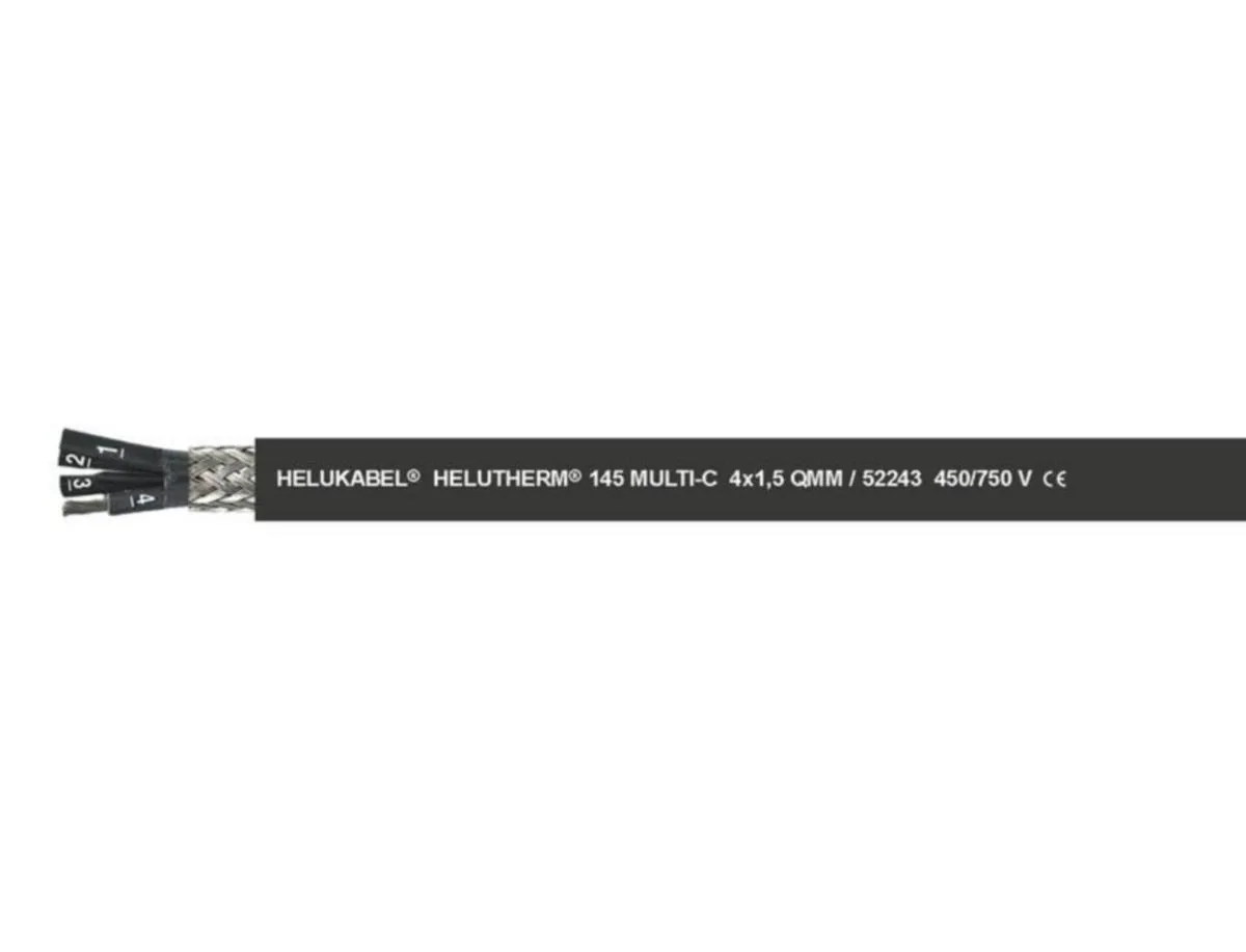 Asennuskaapeli lämmönkestävä Helukabel Helutherm 145 Multi-C - ASENNUSKAAP LÄM.K HELUKABEL HELUTHERM 145 MULTI-C 5X0,75