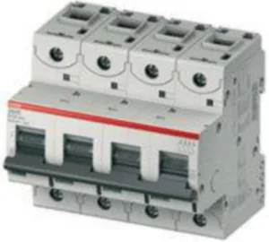 Johdonsuojakatkaisija ABB S800 - JOHDONSUOJAKATKAISIJA S800 S804S-D10, 4P D 10A