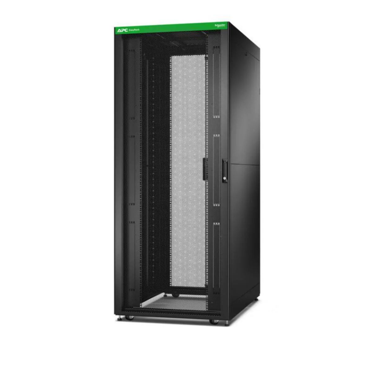Lattiakaappi Schneider Electric Easy Rack 42U 800X1100MM SIVUPANEELEILLA