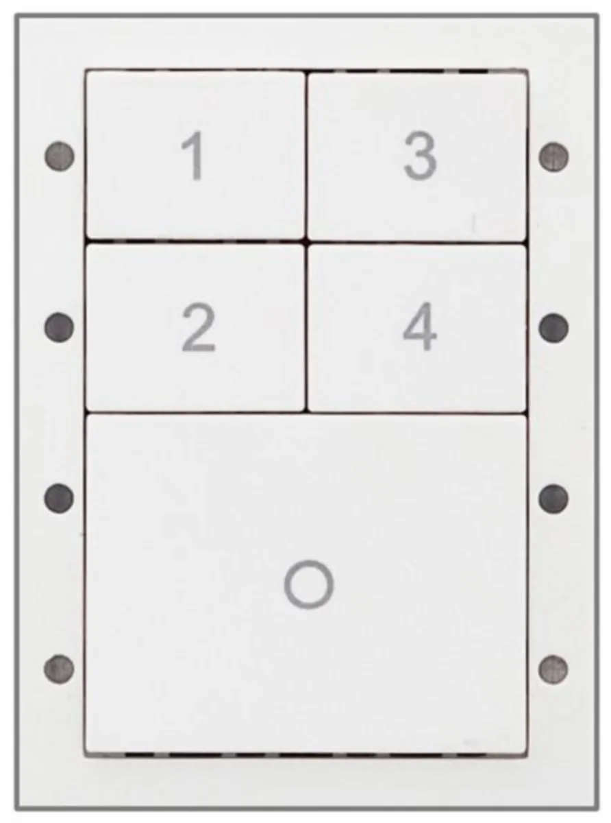 Modulaarinen ohjauspaneeli Helvar Digidim 13xx - NÄPPÄIMISTÖ DIGIDIM DIGIDIM 134W