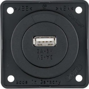 Pistorasia Hager Integro Flow - PISTORASIA INTEGRO FLOW 1USB/3A/12VDC UR MUS