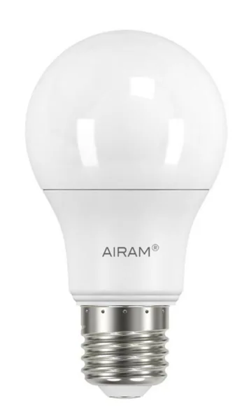 Vakiolamppu Airam Led A60 pahvipakkaus 840 490lm E27 OP