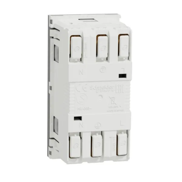 Kanavapistorasia Schneider Electric Unica System+ 2XSCHUKO KANAVA PR ALU