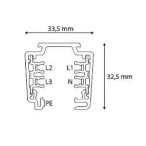 Kosketinkisko Unipro T3 - KOSKETINKISKO UNIPRO UNIPRO T34W 3-V 16A 4M VALK