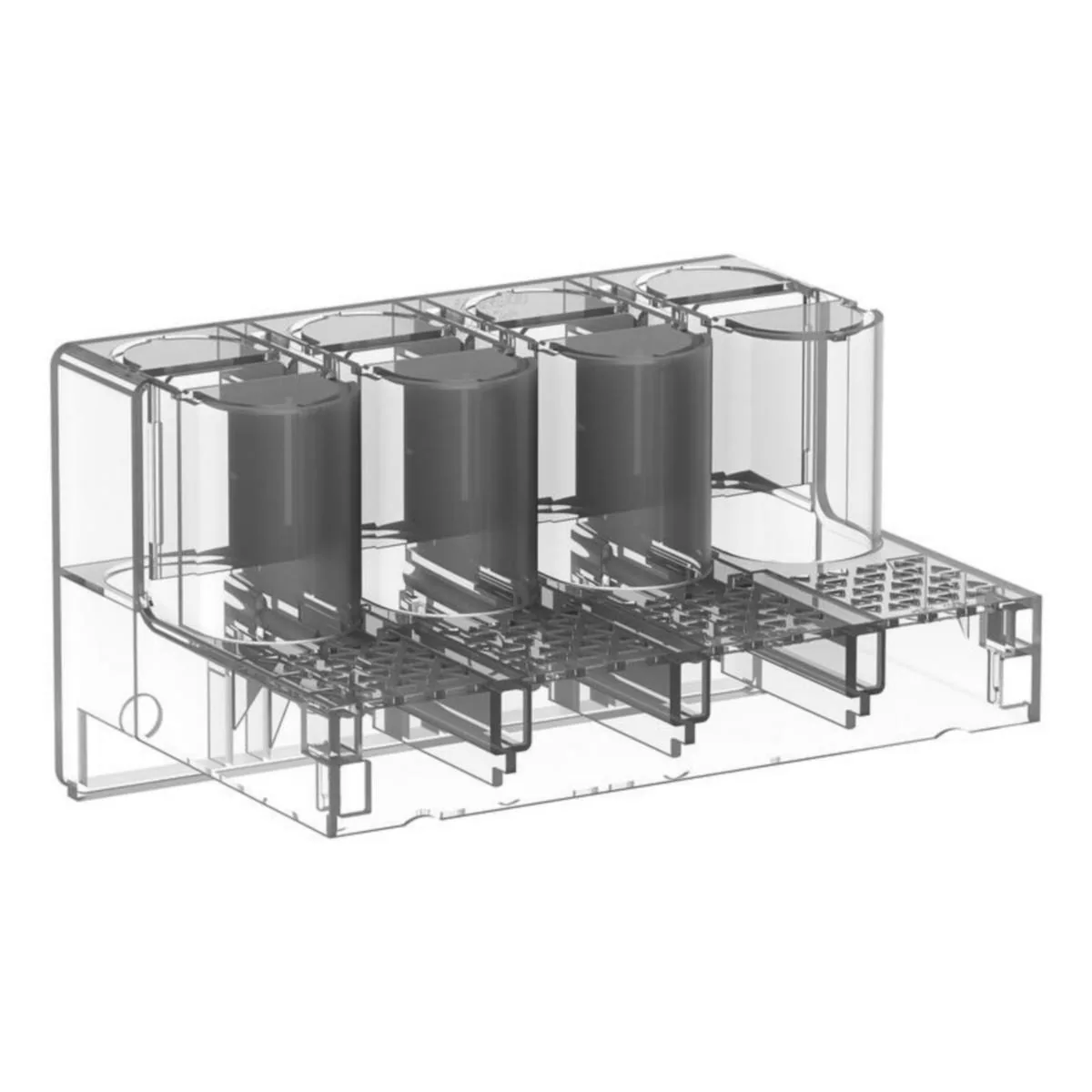 Kosketussuoja Schneider Electric Tesys G - KOSKETUSSUOJA TESYS LA9G4702 4P IP20 KONTAKTORILLE