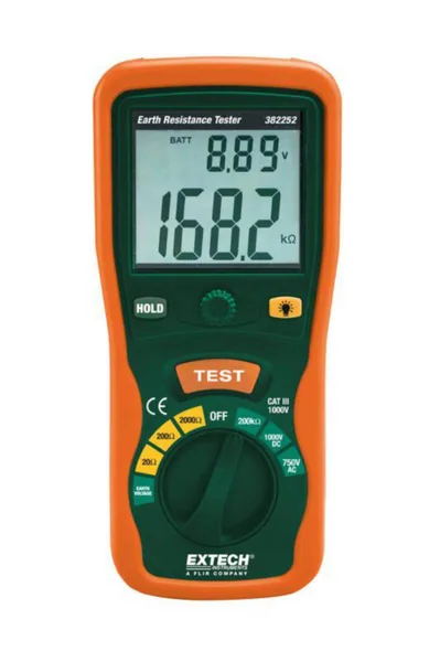 Maadoitusvastusmittari 382252 Extech