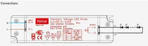 Muuntaja Helvar LL1 - MUUNTAJA LL1X30-E-CV24