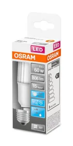 Vakiolamppu Osram Parathom Stick - VAKIOLAMPPU PARATHOM STICK ICE STICK 8W/840 806LM E27 OP