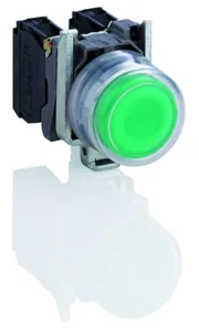 Kumisuojuspainike Schneider Electric Harmony - KUMISUOJUSPAINIKE HARMONY XB4BP31 VIHREÄ NO