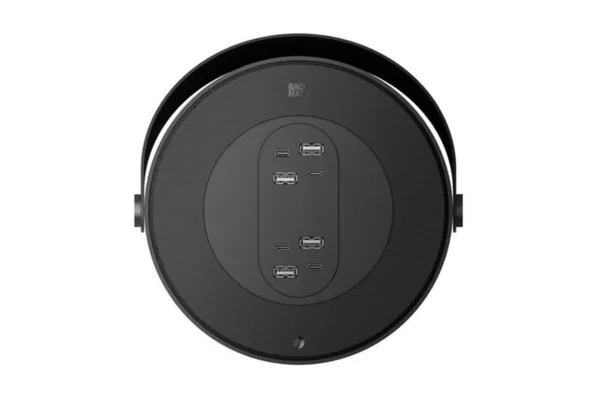 Varavirtalähde Bachmann MOV:E XXL 4XUSB-A + 4XUSB-C MUSTA LUK