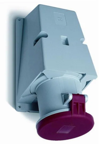 Voimapistorasia Amphenol Tough & Safe 7h, 63A, IP44, 3P+E