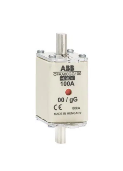 Kahvasulake ABB 00 OFAA00GG125. 690V. 125A. DIN00