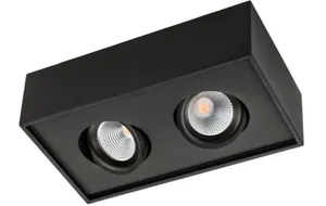 Kattovalaisin SG Cube Lux - KATTOVALAISIN SG CUBE LUX 2X7W 2700K MU IP21
