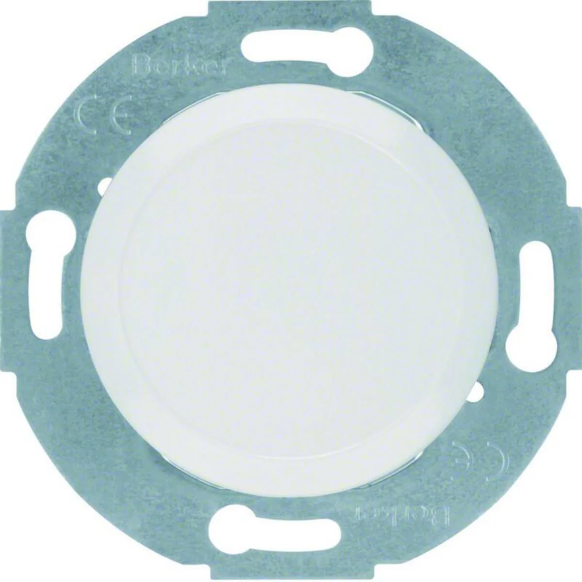 Keskiölevy Hager 1930 blind UK claw white – valkoinen