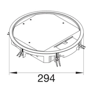 Lattiarasia Hager electraplan.VE-EE - LATTIARASIA ELECTRAPLAN.VE-EE PA D=306 MUS 5mm