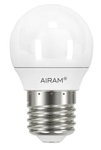 Pienkupulamppu Airam Led OP45 pahvipakkaus - PIENKUPULAMPPU AIRAM LED P45 827 470lm E27 OP