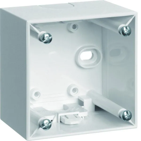 Pintakojerasia Hager Integro Flow 1f. d=41mm white