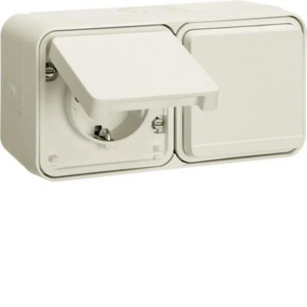 Pistorasia Hager W.1 2S/16A/IP55 VAAKA 4LV PPJ VAL