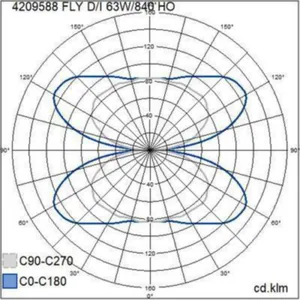 Toimistovalaisin ripustus Airam Fly - RIPUSTUSVALAISIN AIRAM FLY D/I 58W/840 HO