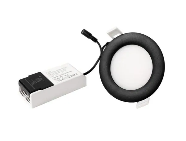 Alasvalo FTLight Saana 6W 600LM 100° 3CCT MUSTA