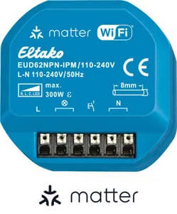 Valonsäädin Eltako Sarja 62-IP - VALONSÄÄDIN SARJA62-IP WIFI,MATTER,300WLED