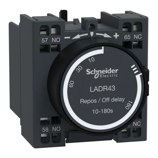 Aikahidastuslohko Schneider Electric TeSys PÄÄSTÖHID. 10-180S. 1S+1A