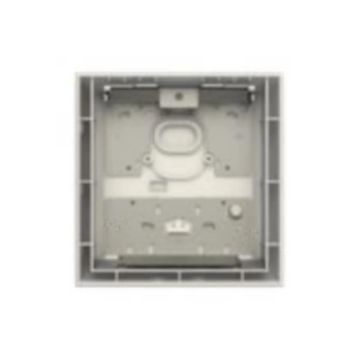 Asennuskotelo ABB Welcome uppo/pinta IP55 PSE 1 1/1 IK07 HAR – harmaa
