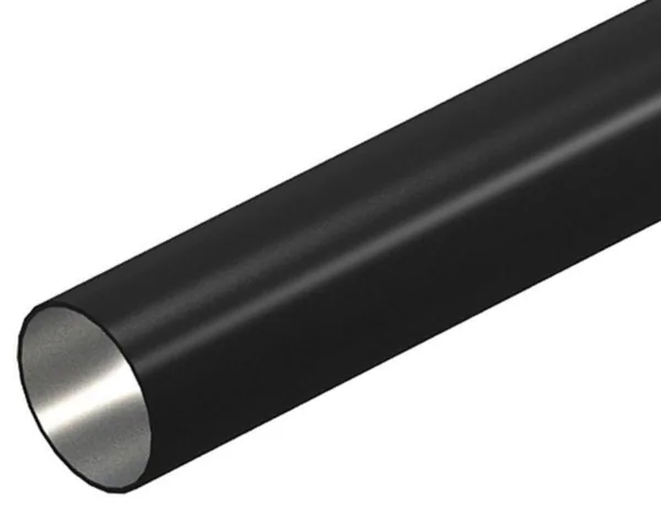 Asennusputki metalli VBS S50W SW. MUSTA. M50. 3000mm