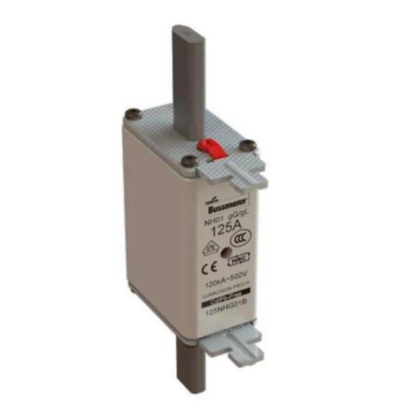 Kahvasulake Bussmann 500VAC 125NHG01B gG-gL 125A 01
