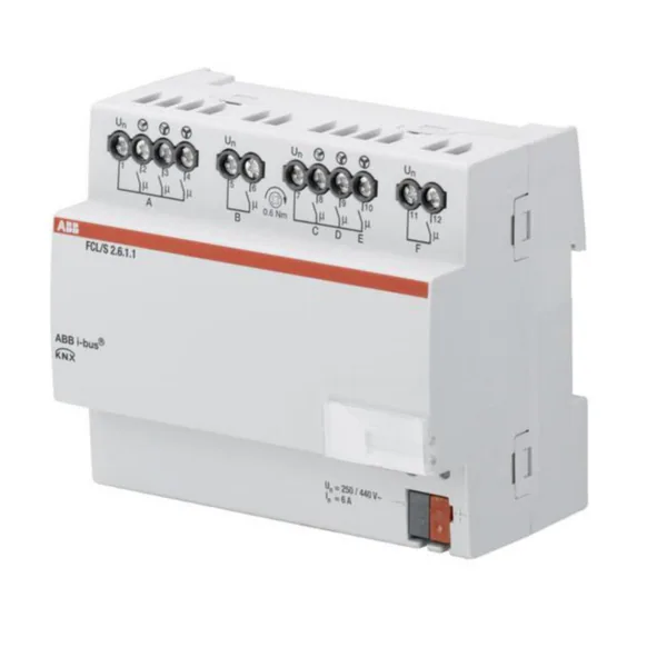 Puhallinkonvektoriohjain KNX ABB FCL/S2.6.1.1
