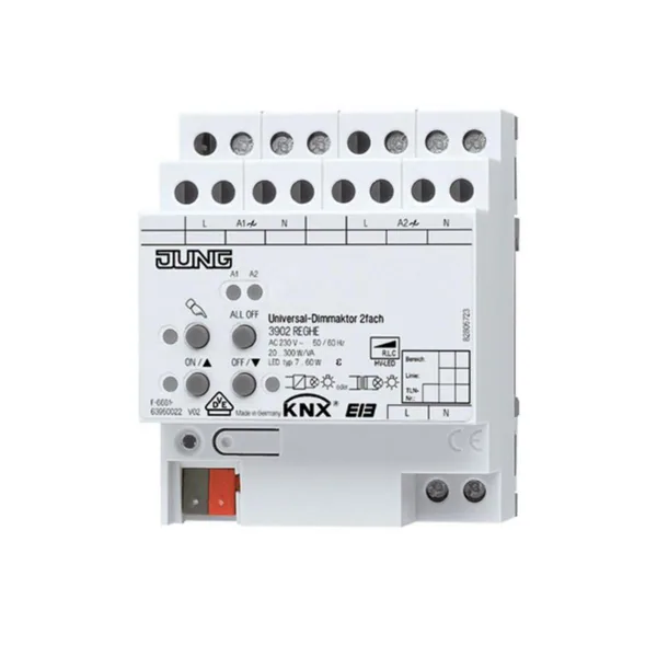 Valonsäädin KNX Ensto Jung, KNX yleishimmennin 2X300W