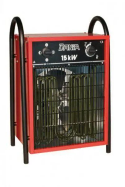 Lämpöpuhallin siirrettävä Dania 1650 7.5-15kW 400V IP44