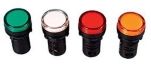 Merkkivalo Led Delixi 24VAC/DC Perel