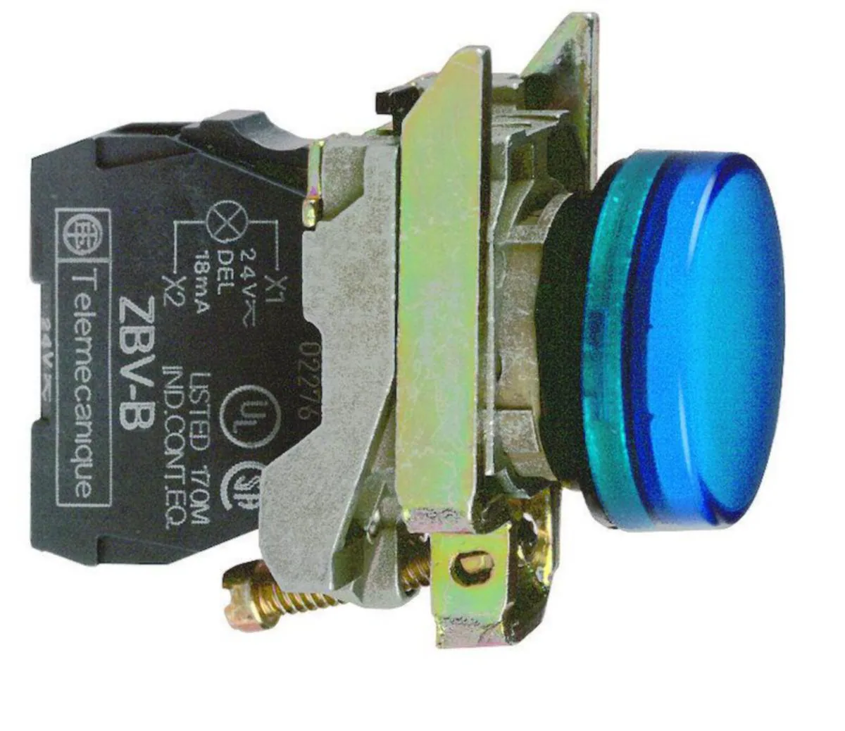 Merkkivalo LED Schneider Electric Harmony XB4 XB4BVG6 120VAC SININEN – sininen