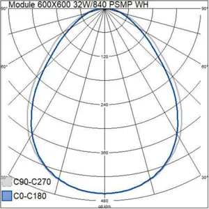 Moduulivalaisin Airam Module - MODUULIVALAISIN MODULE 600X600 IP54 32W/840 PSMP WH