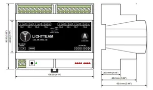 Releyksikkö Casambi Lichtteam - RELEYKSIKKÖ LICHTTEAM CASAMBI KYTKENTÄRELE