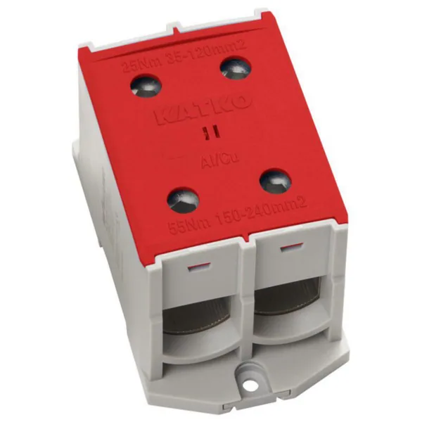Riviliitin Katko ConnectSafe KL 2XAL/CU 35-240MM2 PUNAINEN