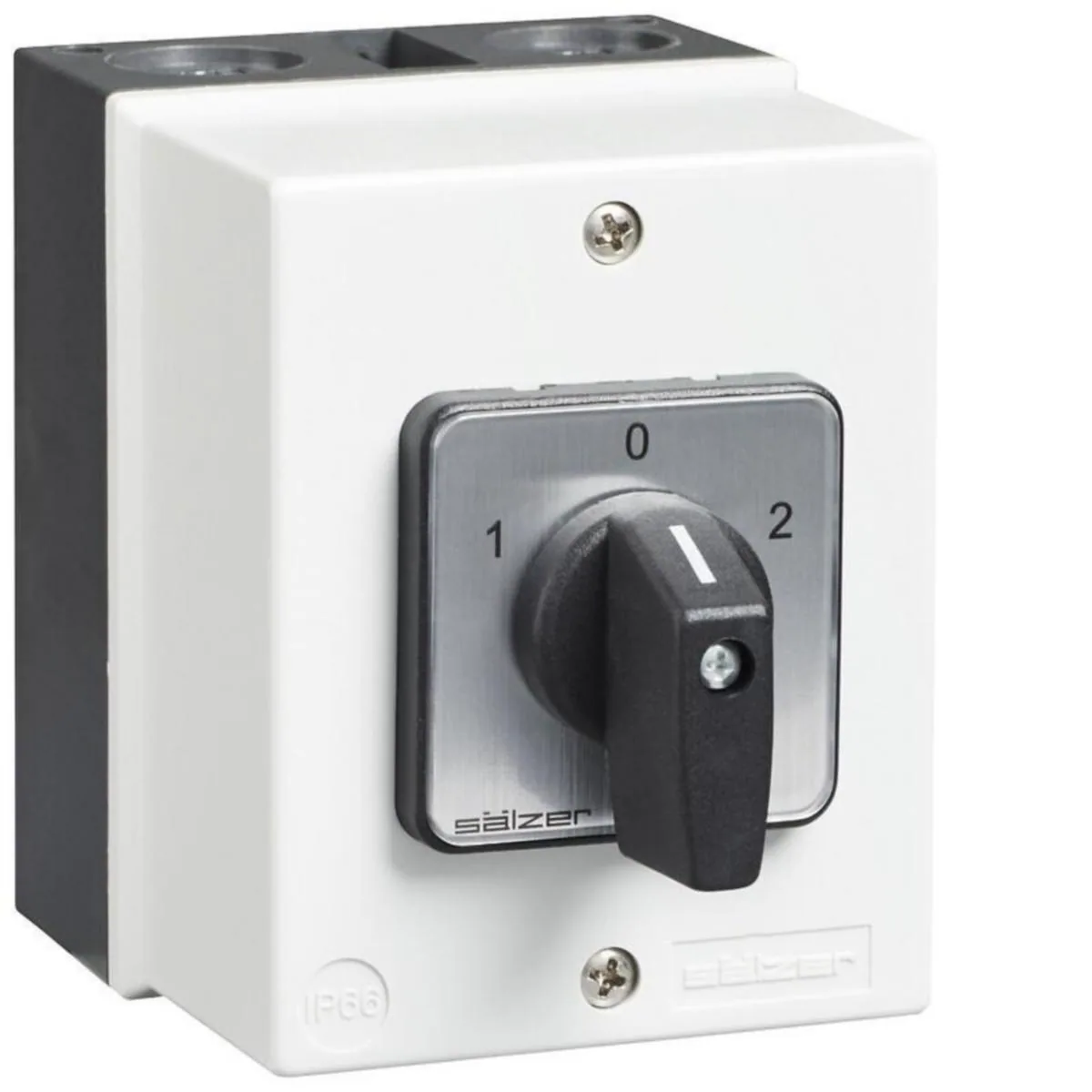 Suunnanvaihtokytkin Sälzer P220, P220 1-0-2 3N 20A KOT. IP66